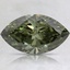 1.81 Ct. Fancy Vivid Grey-Green Marquise Lab Created Diamond