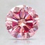 1.88 Ct. Fancy Purplish Pink Round Lab Created Diamond
