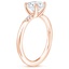 14KR Aquamarine Bettina Diamond Ring, smalltop view