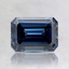1.02 Ct. Fancy Deep Blue Emerald Lab Created Diamond