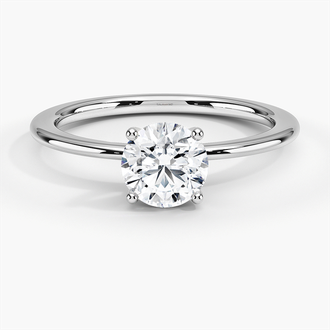 Thin Engagement Ring