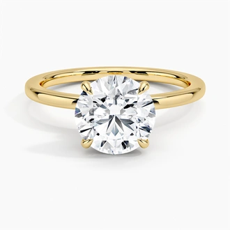 Secret Halo Diamond Ring Image