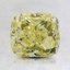 2.02 Ct. Natural Fancy Light Yellow Cushion Diamond