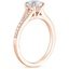 14KR Sapphire Duet Diamond Ring, smalltop view
