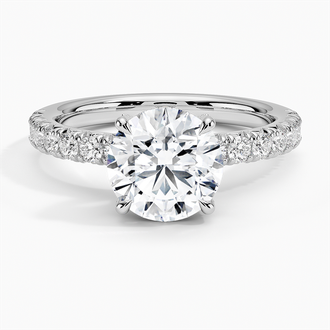 Petite Olympia Diamond Ring - Brilliant Earth