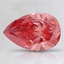 1.25 Ct. Fancy Deep Pink Pear Lab Created Diamond
