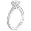 18KW Aquamarine Luxe Sienna Diamond Ring (1/2 ct. tw.), smalltop view