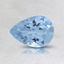 7x5mm Fine Pear Aquamarine