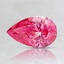0.65 Ct. Fancy Vivid Purplish Pink Pear Lab Created Diamond