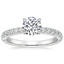 Platinum Luxe Heritage Diamond Ring (1/3 ct. tw.), smalltop view