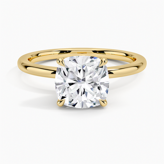 Diamond Accented Petal Ring