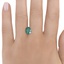 10x8mm Green Oval Moissanite, smalladditional view 1