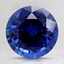 8.3mm Premium Blue Round Sapphire