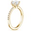 18K Yellow Gold Bliss Diamond Ring (1/6 ct. tw.), smallside view