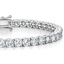 Platinum Certified Lab Created Diamond Tennis Bracelet (10 ct. tw.), smalladditional view 1
