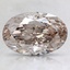 2.31 Ct. Fancy Pink-Brown Oval Diamond