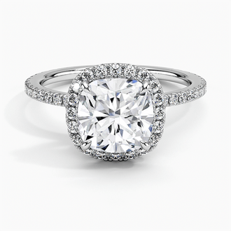 Waverly Halo Diamond Ring - Brilliant Earth