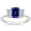 Sapphire Luxe Rhiannon Diamond Ring (3/4 ct. tw.) in 18K White Gold