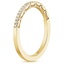 18K Yellow Gold Tacori Coastal Crescent Diamond Ring (1/5 ct. tw.), smallside view