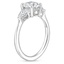 18KW Aquamarine Adorned Opera Diamond Ring (1/2 ct. tw.), smalltop view