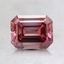 1.30 Ct. Fancy Intense Pink Emerald Lab Created Diamond