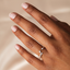 14K Rose Gold Wisteria Diamond Ring, smalladditional view 1