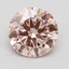 3.0 Ct. Fancy Vivid Pink Round Lab Created Diamond