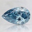 1.06 Ct. Fancy Vivid Blue Pear Lab Created Diamond