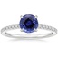 18KW Sapphire Luxe Perfect Fit Diamond Ring (1/4 ct. tw.), smalltop view