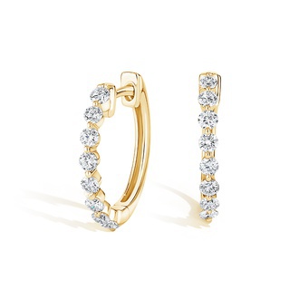 Marseille Diamond Hoop Earrings (1/2 ct. tw.) Image