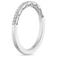 18K White Gold Tacori Coastal Crescent Diamond Ring (1/5 ct. tw.), smallside view