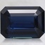 9.9x7.1mm Unheated Blue Emerald Sapphire