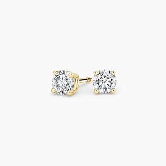 Round Diamond Stud Earrings (3/4 ct. tw.) in 18K Yellow Gold