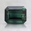 7.3x5.8mm Teal Emerald Sapphire
