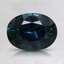 8x6mm Teal Oval Sapphire
