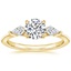 18K Yellow Gold Luxe Cometa Diamond Ring (1/3 ct. tw.), smalltop view