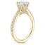 18K Yellow Gold Chantal Diamond Ring, smallside view