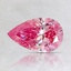 0.65 Ct. Fancy Vivid Purplish Pink Pear Lab Grown Diamond
