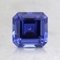 6mm Princess/Square Shape Lab Created Blue Sapphire