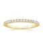 18K Yellow Gold Bliss Diamond Ring (1/5 ct. tw.), smalltop view
