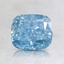 1.52 Ct. Fancy Blue Cushion Lab Created Diamond