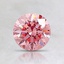 0.85 Ct. Fancy Intense Pink Round Lab Grown Diamond
