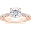 14KR Moissanite Sienna Diamond Ring (3/8 ct. tw.), smalltop view
