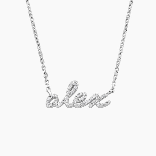 Buy/Send Personalised Bar Style Name Necklace Online- FNP