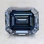2.00 Ct. Fancy Deep Blue Emerald Lab Created Diamond