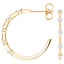 18K Yellow Gold Aimee Large Diamond Hoop Earrings (1/3 ct. tw.), smalladditional view 1
