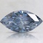 1.78 Ct. Fancy Intense Blue Marquise Lab Created Diamond