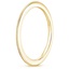 18K Yellow Gold Aimee Milgrain Wedding Ring, smallside view