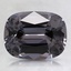 8.6x6.6mm Gray Cushion Spinel