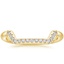 Yellow Gold Alta Linear Diamond Nesting Ring